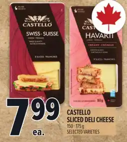 Metro CASTELLO SLICED DELI CHEESE offer
