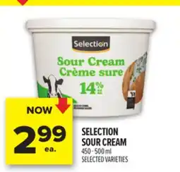 Metro SELECTION SOUR CREAM offer