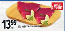 Metro WILD CAUGHT YELLOWFIN TUNA STEAKS offer