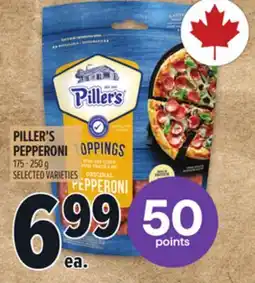 Metro PILLER'S PEPPERONI offer