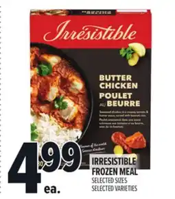 Metro IRRESISTIBLE FROZEN MEAL offer