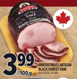 Metro IRRESISTIBLES ARTISAN BLACK FOREST HAM offer