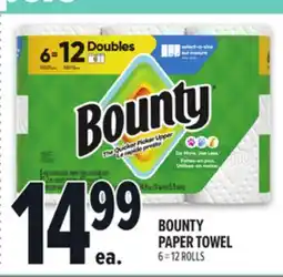 Metro BOUNTY PAPER TOWEL offer