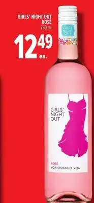 Metro GIRLS' NIGHT OUT ROSÉ offer