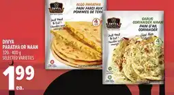 Metro DIVYA PARATHA OR NAAN offer