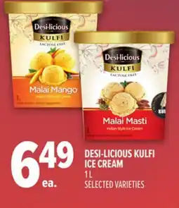 Metro DESI-LICIOUS KULFI ICE CREAM offer