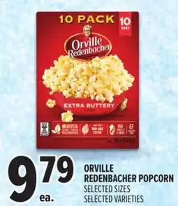 Metro ORVILLE REDENBACHER POPCORN offer