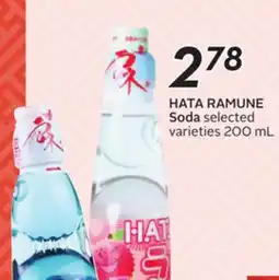 Sobeys HATA RAMUNE Soda offer