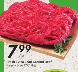 Sobeys Fresh Extra Lean Ground Beef offer