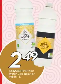 Sobeys SAINSBURY'S Tonic Water offer