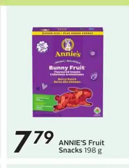 Sobeys ANNIE'S Fruit offer