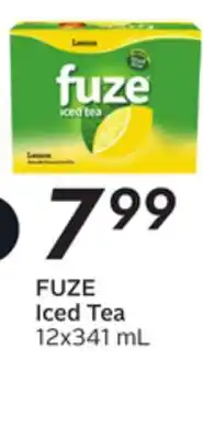Sobeys FUZE Iced Tea offer