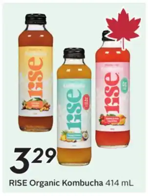 Sobeys RISE Organic Kombucha offer