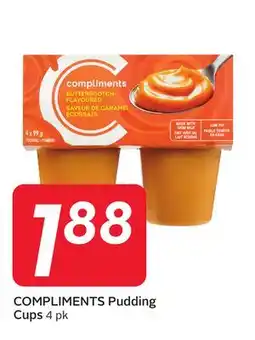 Sobeys COMPLIMENTS Pudding Cups offer