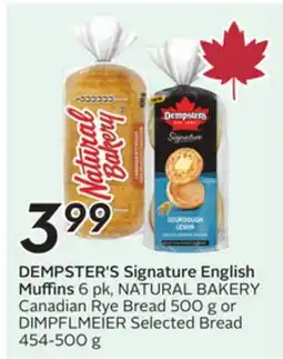 Sobeys DEMPSTER'S Signature English Muffins offer