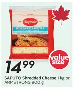 Sobeys SAPUTO Shredded Cheese offer