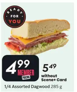 Sobeys 1/4 Assorted Dagwood offer