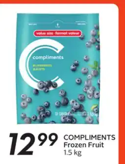 Sobeys COMPLIMENTS Frozen Fruit offer