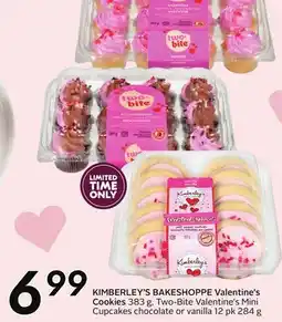 Sobeys KIMBERLEY'S BAKESHOPPE Valentine's Cookies offer