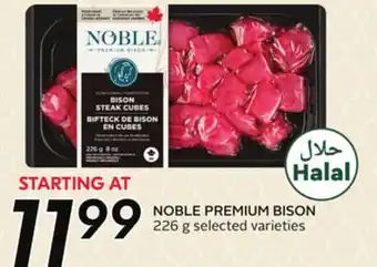 Sobeys NOBLE PREMIUM BISON offer