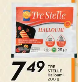 Sobeys TRE STELLE Halloumi offer