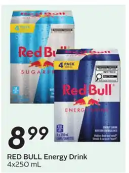 Sobeys RED BULL Energy Drink offer