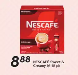 Sobeys NESCAFÉ Sweet & Creamy offer