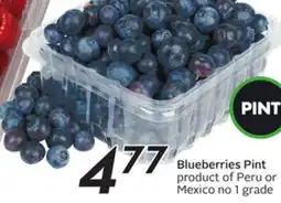 Sobeys Blueberries offer