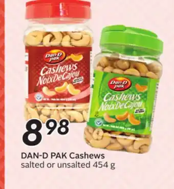 Sobeys DAN-D PAK Cashews offer