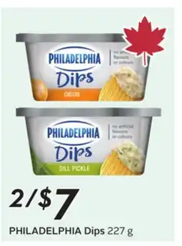 Sobeys PHILADELPHIA Dips offer