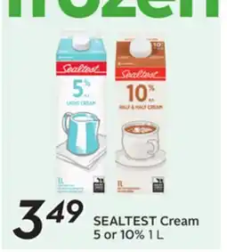 Sobeys SEALTEST Cream offer