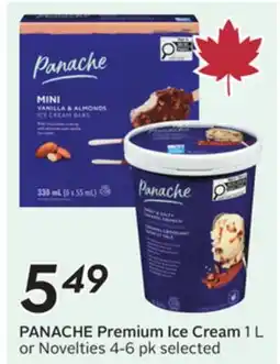 Sobeys PANACHE Premium Ice Cream offer