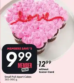 Sobeys Small Pull-Apart Cakes offer