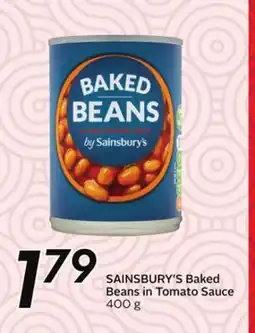 Sobeys SAINSBURY'S Baked Beans in Tomato Sauce offer