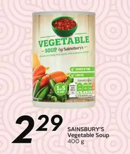 Sobeys SAINSBURY'S Vegetable Soup offer