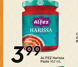 Sobeys AL'FEZ Harissa offer