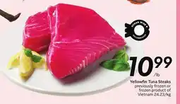 Sobeys Yellowfin Tuna Steaks offer