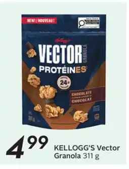 Sobeys KELLOGG'S Vector Granola offer