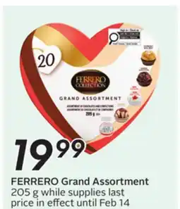 Sobeys FERRERO Grand Assortment offer