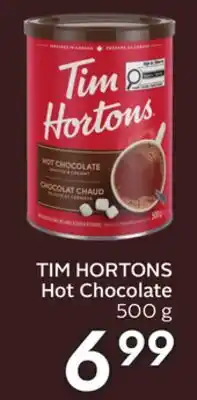 Sobeys TIM HORTONS Hot Chocolate offer