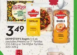 Sobeys DEMPSTER'S Bagels offer