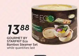 Sobeys GOURMET BY STARFRIT Eco Bamboo Steamer Set offer