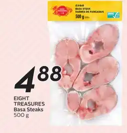 Sobeys EIGHT TREASURES Basa Steaks offer