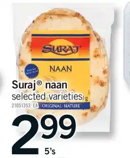 Fortinos SURAJ NAAN, 5's offer