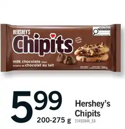 Fortinos HERSHEY'S CHIPITS offer