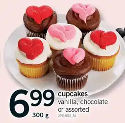 Fortinos CUPCAKES offer