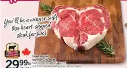 Fortinos HEART SHAPED HEART SHAPED BONELESS RIB STEAK offer