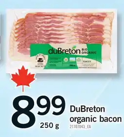 Fortinos DUBRETON ORGANIC BACON offer
