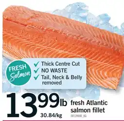 Fortinos FRESH ATLANTIC SALMON FILLET offer