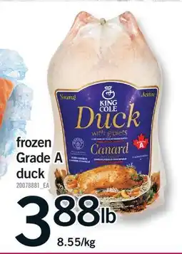 Fortinos FROZEN GRADE A DUCK offer